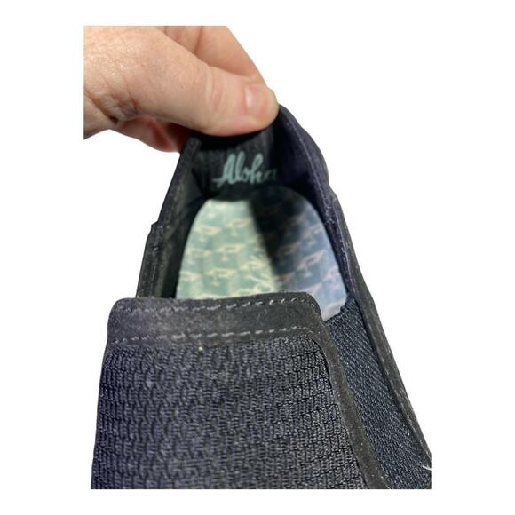 Olukai Ki'ihele Slip On Sneaker / Mule Black Women size 37.5 US 7.5 - Picture 4 of 8